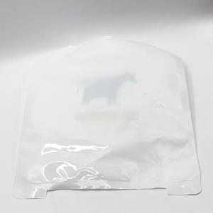 Bolsa blanda duradera a prueba de fugas, embalaje blanco brillante ecológico, bolsa con boquilla para bebidas, calostro líquido - Product Image 3