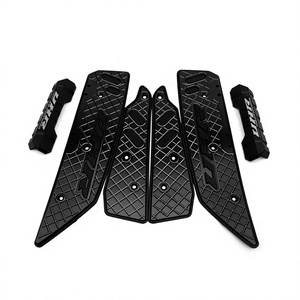 Convient aux pédales modifiées CNC en alliage d'aluminium Haojue UHR150, version de pédales anti-chute UHR150, repose-pieds antidérapants - Product Image 4