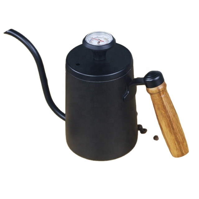 Barista Tools Coffee Maker Stainless Steel Black Digital Smart Pour Over Coffee Temperature Control Gooseneck Electric Kettle
