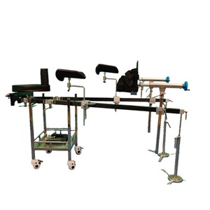 Cadre de traction QYJ-658 en acier inoxydable 304, réglable, manuel, sur pied, pour la correction de la colonne vertébrale - Product Image 3
