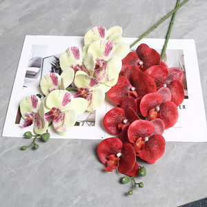 กล้วยไม้เจ็ดหัวผีเสื้อหรูหราสง่างามและหรูหราตกแต่งบ้านตกแต่งฉาก - Product Image 4