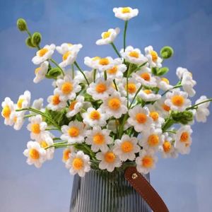 Limpiapipas para Manualidades DIY, Tallos de Chenilla, Flores de Margarita, Ramos de Margaritas Artificiales, Regalos Artesanales - Product Image 3