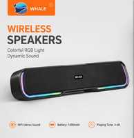 Enceinte sans fil WHALE WH-020 pour enceinte Bluetooth JBL, enceinte de fête sans fil avec micro, mini enceinte en gros, originale