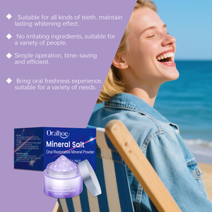 ORALHOE Polvo Dental Mineral Restaurador, Sal Mineral para Dientes, Pulimento Dental con Aroma a Lavanda, Blanqueador Dental, Suministros Dentales - Product Image 5