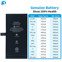 Batterie de téléphone portable authentique 100 % fonctionnelle pour iPhone 12 Mini, en stock, fournie directement par l'usine