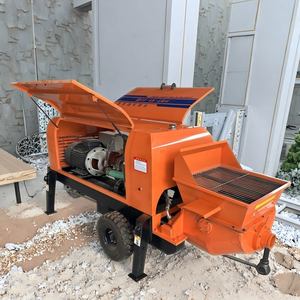 Máquina de Bomba de Concreto Personalizada com Motor Diesel, Equipamento de Construção e Serviços de Locação - Product Image 4