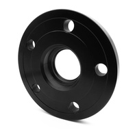 Adaptateur d'entretoise de roue en aluminium noir Embers PCD 5x108 CB 65.1mm Épaisseur 15/20mm Peugeot 308/3008/407 XC70/S70/V70/S80