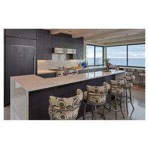 Servizio di personalizzazione di tutta la casa in stile moderno Osb Board in piedi armadio da cucina arredamento cucina per Villa - Product Image 4