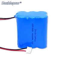 Paket Baterai 12V 2P 4400mAh 18650 Li-ion Isi Ulang 2-3-4 Kawat yang Dapat Disesuaikan untuk Peralatan Tenaga Surya, Mainan, dan Perkakas Listrik