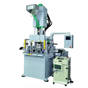LA-T-H Hoge Snelheid Verticale Usb Kabel Spuitgietmachine, Pvc Moulding Machine Vloeibare Pvc Usb Injectie Making Machine