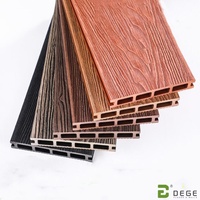 Planche de terrasse composite 7 mm, gaufrée 2D, contemporaine, lisse, certifiée CE, anti-insectes, imperméable, pour usage extérieur, chalet, balcon