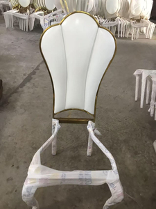 Sillas DE BODA apilables doradas de acero inoxidable para parque al aire libre de granja de lujo diseño moderno para eventos comerciales restaurante - Product Image 6