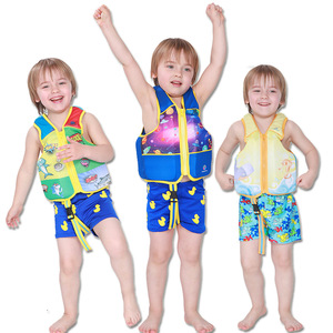 Chaleco de flotación para natación para niños, traje de flotación de espuma 50n, diseño de dibujos animados para niños de 4 a 6 años, equipo de seguridad para deportes acuáticos - Product Image 1