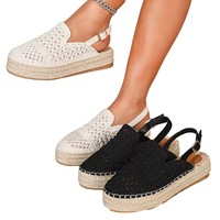 Nouvelles Chaussures Mary Jane d'été 2026 pour femme, à lacets, en toile imprimé léopard, avec boucle de ceinture argentée, style ballerine à bout carré, pour l'extérieur