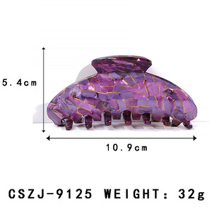 مشبك مخلب نبيل من YIYI بتصميم فريد 11 من نوعه من أجل أسيتات - Product Image 2