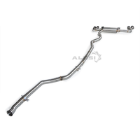 Échappement Catback Valvetronic Haute Performance à Quatre Sorties en Acier Inoxydable SS304 à Fixation Directe pour BMW 330e G20 B48 2.0T 2020-2023 avec Valve d'Échappement