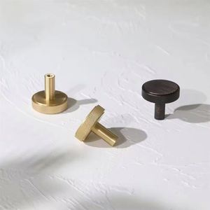 Manijas y Perillas Redondas Modernas de Aluminio para Muebles de Cocina - Ecológicas y Sostenibles - Product Image 4