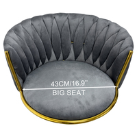 Tabourets de bar style nordique en velours avec roulettes pivotantes à 360°, pliables, chaises de salle à manger modernes et luxueuses pour la cuisine
