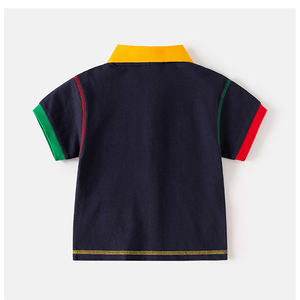 Camiseta de Manga Corta para Niños, Estilo Coreano 2026, Polo para Niños, Camiseta de Verano con Cuello Solapa, a la Moda, Combinable con Todo - Product Image 4