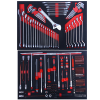 Juego de Herramientas Automotrices, Juego de Llaves de Tubo para Mecánico, Estuche de Almacenamiento, para Auto, Garaje, Taller, Técnico, Alta Precisión, 526 Piezas
