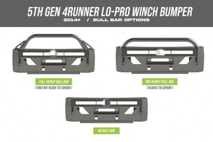 Spedking Accessoires 4x4, Pare-Chocs Avant Professionnel en Acier pour Conversion, Compatible <span class=keywords><strong>Toyota</strong></span> 4Runner (2014-2022) et Pare-Chocs TRD - Product Image 2