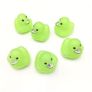 Custom Logo Children's Glow-In-The-Dark Plastic Little Yellow Duck <b>Bath</b> Play Toy Unisex for Babies & Kids Wholesale - Product Image 4