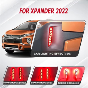 สำหรับ MITSUBISHI XPANDER CROSS <span class=keywords><strong>ATTRAGE</strong></span> MIRAGE ไฟสะท้อนแสงกันชนหลังแบบ LED 2 ชิ้น ไฟ DRL ไฟเลี้ยวแบบไดนามิก ไฟเบรก ไฟเดย์ไลท์ - Product Image 5