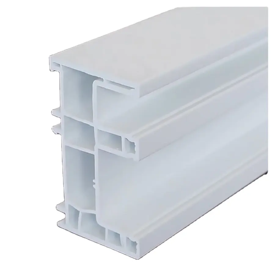 여닫이 60 흰색 UPVC 프로필/PVC 프로필/라이트 오크 upvc 프로필 제조 업체 PVC 창 프로필