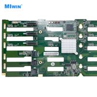 Backplane HDD Personalizzato MIWIN PCIe 5.0 4U per Espansione Dischi Rigidi da 3,5 Pollici, 24 Bay SAS SATA NVMe 24Gb, 3 Modalità