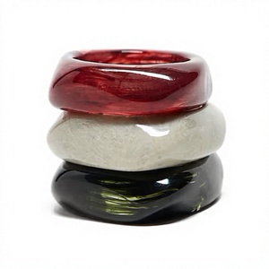Newly Handmade Good Quality <b>Resin</b> Bangle Top Selling Customizable Newest Shape Custom <b>Resin</b> <b>Crafts</b> for woman from India - Product Image 2