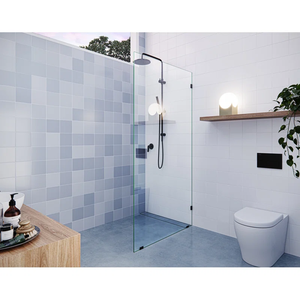 <span class=keywords><strong>Mampara</strong></span> de <span class=keywords><strong>Ducha</strong></span> Personalizada <span class=keywords><strong>para</strong></span> Cuarto de Baño, Fácil de Instalar, sin Marco, Ahorra Espacio, Panel Único - Product Image 3