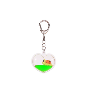 Llaveros con Forma <span class=keywords><strong>de</strong></span> Corazón, Acrílico Transparente con Líquido, Llavero Elegante con Diseño <span class=keywords><strong>de</strong></span> Cristal, Venta al por Mayor, Personalizado, con Figura <span class=keywords><strong>de</strong></span> Anime en el Interior - Product Image 6