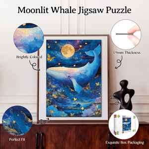 Puzzle personnalisé avec des animaux, motif personnalisé d'animaux domestiques et de faunes sauvages, puzzle en papier à emboîtement pour la décoration de la maison et les cadeaux - Product Image 2