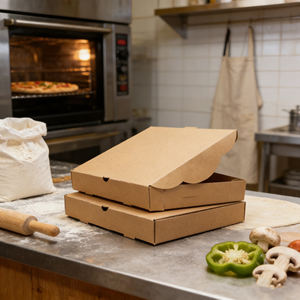 Caja de Pizza Personalizada al por Mayor, Caja para Llevar Pizza, Envase para Comida Rápida, Caja de Pizza Estilo Italiano - Product Image 2
