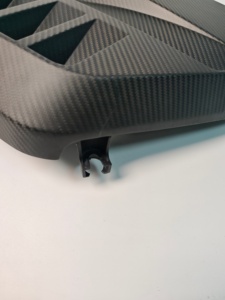 G8X S58用 新型ドライカーボンファイバー製交換用エンジンフード（ホワイト） - Product Image 6