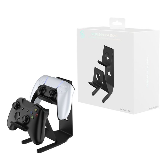 JYS-P5222 Universal Game Controller Metal Desktop Storage Stand for PS5/PS4/Xboxes/Switch Game Accessories