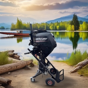 Carro portador de <span class=keywords><strong>motor</strong></span> fueraborda de servicio pesado <span class=keywords><strong>con</strong></span> 2 ruedas Carro de soporte de <span class=keywords><strong>motor</strong></span> de <span class=keywords><strong>barco</strong></span> Dolly para transporte de almacenamiento de <span class=keywords><strong>motor</strong></span> - Product Image 3