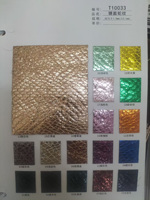 Tissu PU tricoté imprimé motif vache mat, imitation cuir, élastique, imperméable, anti-moisissure, pour chaussures souples, canapés, vêtements et décorations