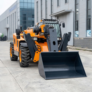 Brand New 4 Wheel Drive <strong>Telescopic</strong> Handler 7m 10m 16.7m Boom <strong>4.5ton</strong> Loading Capacity <strong>Telescopic</strong> <strong>Forklift</strong> 4WD Telehandler - Product Image 2