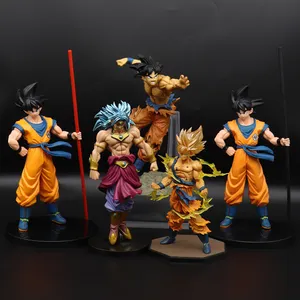 Hot selling in market Promotional Gift wholesale toys pvc action figure anime dragon balls figures