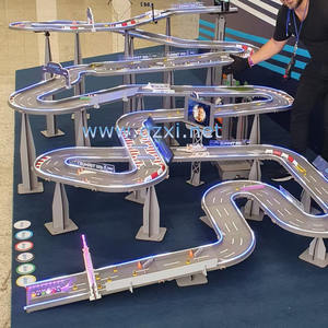 Transmisión en vivo de Rally de pista de pinball de mármol de alta calidad, campeonato de carreras, máquina de pinball de carreras de mármol estrella - Product Image 2