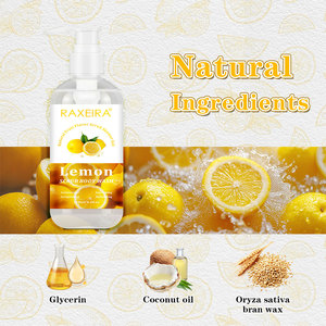 Detergente Liquido per il Corpo <span class=keywords><strong>al</strong></span> <span class=keywords><strong>Limone</strong></span> 250ml, Esfoliante Naturale Idratante e Purificante, Etichetta Privata all'Ingrosso - Product Image 4