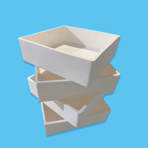Sıfır Kirlilik %99,7 Al2O3 Alümina Seramik Pota, Yüksek Saflıkta Oksit Tozu Kalsinasyonu için - Product Image 5