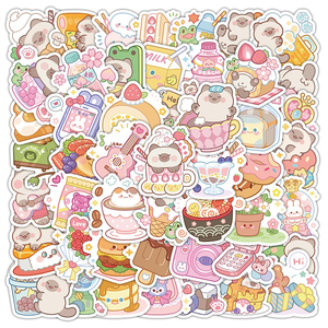 Material de PVC impermeable adorable pegatinas de dibujos animados lindos para niños - Product Image 5