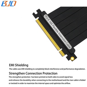 <span class=keywords><strong>PCI</strong></span> <span class=keywords><strong>Express</strong></span> <span class=keywords><strong>3.0</strong></span> <span class=keywords><strong>PCI</strong></span>-E 16X đến X16 GPU đồ họa Video <span class=keywords><strong>Card</strong></span> mở rộng cáp mở rộng 10-100cm - Product Image 3