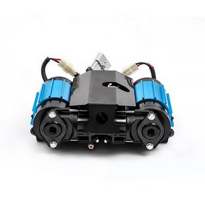 Desinflador de Neumáticos 4x4 de 12 V CC, Compresor de Aire Portátil de Doble Cilindro, Inflador Rápido a Bordo - Product Image 1