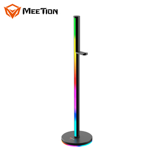 <span class=keywords><strong>Support</strong></span> de <span class=keywords><strong>casque</strong></span> de jeu MEETION BK300 RGB avec deux ports USB de type C, bande lumineuse RGB, <span class=keywords><strong>support</strong></span> de <span class=keywords><strong>casque</strong></span> de jeu de bureau - Product Image 4