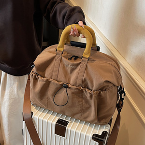 New Fashion Expandable Unisex Waterproof Ultra-<b>Light</b> Nylon Zipper Carry-On Travel Bag Large Capacity Hand Carry Travel Bag - Product Image 2