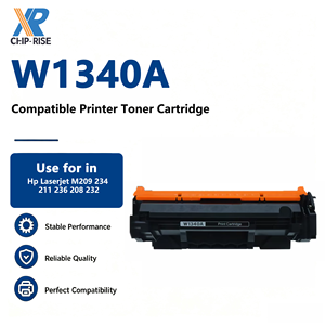 Cartouche de <span class=keywords><strong>toner</strong></span> compatible ChipRise W1340A <span class=keywords><strong>W1350A</strong></span> W1360A W1370A 134A 135A 136A 137A pour HP LaserJet M209 234 211 236 208 232 - Product Image 1