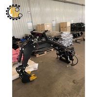 Rétrocaveuse universelle à attache rapide PW de 8 pieds de profondeur maximale pour les séries Bobcat S650 T770, outil d'attache pour chargeuse compacte